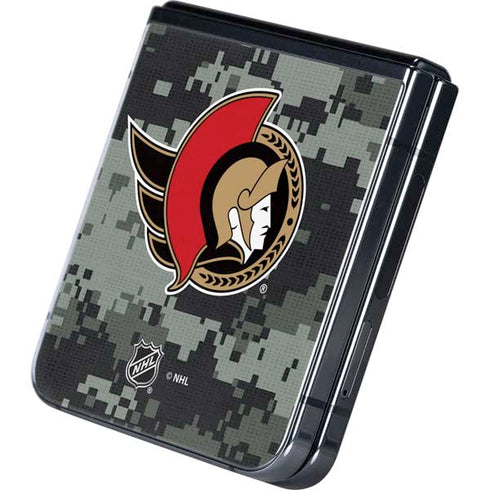NHL Ottawa Senators Camo Galaxy Z Flip5 5G Skin